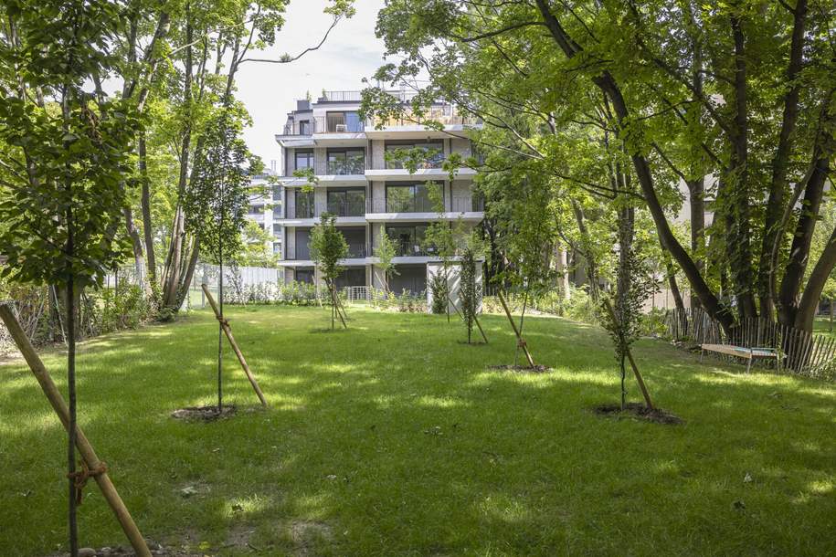 PARK SUITES - Leben in Harmonie mit der Natur - 56m² Wohnung mit Balkon - ERSTBEZUG in 1180 Wien, Wohnung-kauf, 580.000,€, 1180 Wien 18., Währing