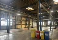 Lager-/Produktionshalle mit Büro in Toplage direkt an der B 1 mit 2500 KVA Stromleistung und Hausbrunne