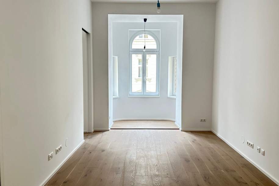 Sanierter Altbau mit Erker: Charmante 2-Zimmer-Wohnung mit separater Küche, Wohnung-miete, 1.208,68,€, 1030 Wien 3., Landstraße