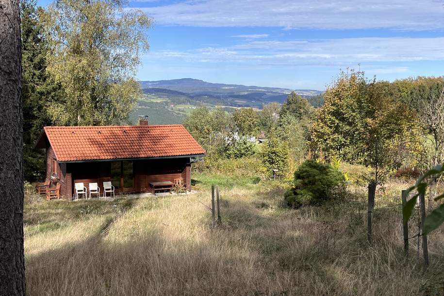 Idyllische Ferienhütte auf großem Baugrundstück, Haus-kauf, 325.000,€, 4201 Urfahr-Umgebung