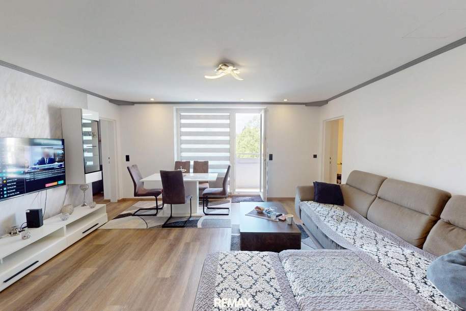 MODERN - HELL - BEGEHRT: TOP sanierte 4-Zimmer-Wohnung!, Wohnung-kauf, 280.000,€, 4600 Wels(Stadt)