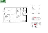Kolo 35 - Tolle 2-Zimmer Wohnung mit Balkon beim FAC-Platz nahe S-Bahn Jedlersdorf, Denglerpark und SCN - Ab Juni!