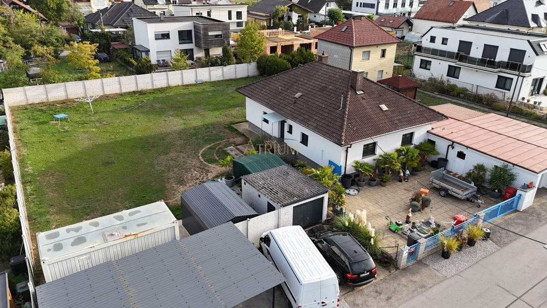 Gepflegter Bungalow mit Garten & mehreren Stellplätzen in Gerasdorf – 4 Zimmer, 105m²!