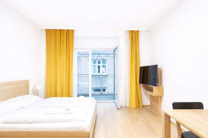 Stilvolle Balkonwohnung in Ruhelage – saniert, schlüsselfertig &amp; perfekt angebunden, Wohnung-kauf, 209.000,€, 1200 Wien 20., Brigittenau