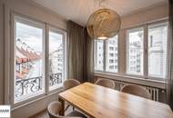 »Innere Stadt, Singerstraße: 2-Zimmer-Altbauwohnung, ca. 59 m², 5. Liftstock, ab sofort bezugsfertig – Top-Lage zwischen Stephansplatz und Stadtpark«