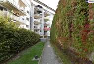 Sparen mit Erdwärme: Helle, ruhige Eckwohnung im Innenhof in Graz
