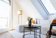 WINTERAKTION: DG-Traum | Erstbezug, 3-Zimmer, Dachterrasse mit Wien-Blick, Abstellraum, Kellerabteil