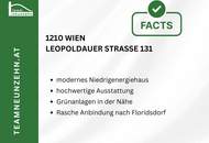 LEO 131 - 2.5-Zimmer Gartenwohnung im Niedrigenergiehaus mit Anbindung nach Floridsdorf!