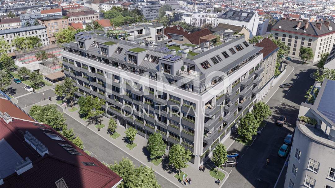NEU! Parkseitige Zweizimmer-Wohnung mit Abendsonne &amp; Freifläche