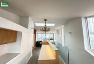 Stilvolle Dachgeschoss-Maisonette mit 3,5 Zimmern, riesiger Terrasse und WG-Eignung nahe U6 Nußdorfer Straße!