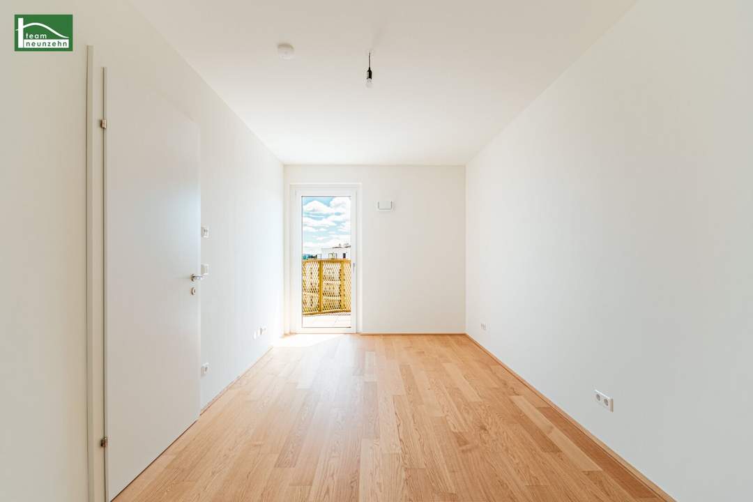 Traumhafte 2-Zimmer-Wohnung im energieeffizenten Neubauprojekt Hirschfeld - Naturnah wohnen