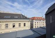 ABLÖSE &amp; MÖBLIERT | Moderne Stadtwohnung mit Loggia und Blick auf den Stephansdom