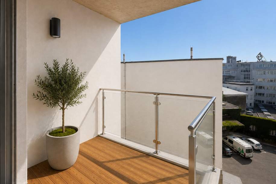Stilvoll wohnen oder klug investieren – hochwertiger Erstbezug mit Balkon im Innenhof!, Wohnung-kauf, 499.000,€, 1020 Wien 2., Leopoldstadt
