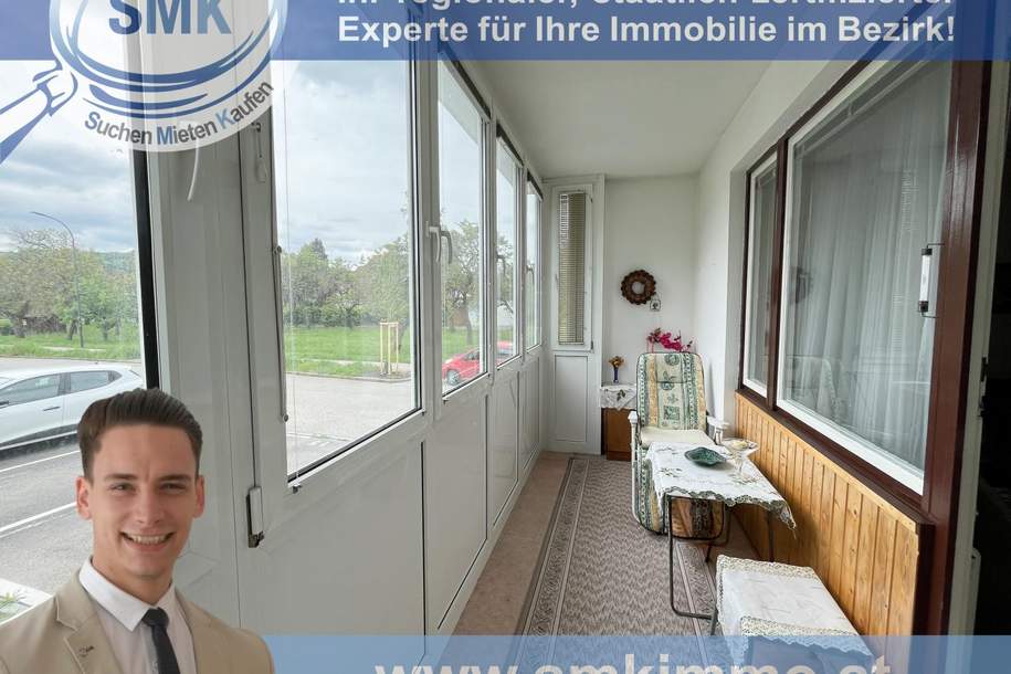 Komfortable Eigentumswohnung in ruhiger Lage!, Wohnung-kauf, 165.000,€, 3512 Krems(Land)