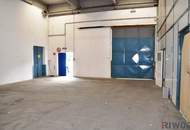 Ebenerdige Halle mit 1.180m² im Industriegebiet Strebersdorf! Autobahnnähe! Mit LKW/Bus befahrbar!