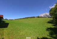 Einzigartiges Grundstück mit langfristigem Entwicklungspotential in Ramsau am Dachstein!
