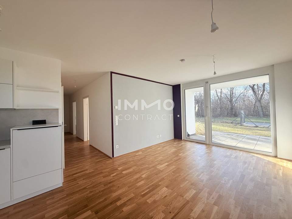 EDI N° 7 - 3-Zimmer-Erdgeschosswohnung | Loggia | 184 m² Eigengarten | Großzügige Räume | Naturblick