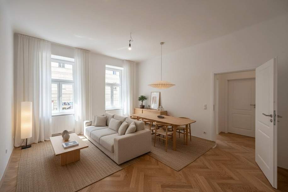 ++NEU++ Großartige 2-Zimmer ALTBAU-WOHNUNG (Erstbezug) mit getrennter Küche in sehr guter Lage!!!, Wohnung-kauf, 299.000,€, 1050 Wien 5., Margareten