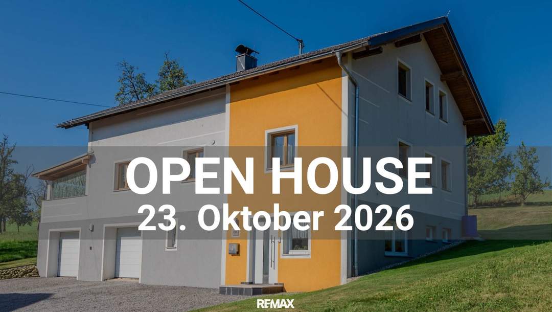 Einfamilienhaus in idyllischer Ruhelage in Senftenbach Wohnen, wo Ruhe und Natur zuhause sind