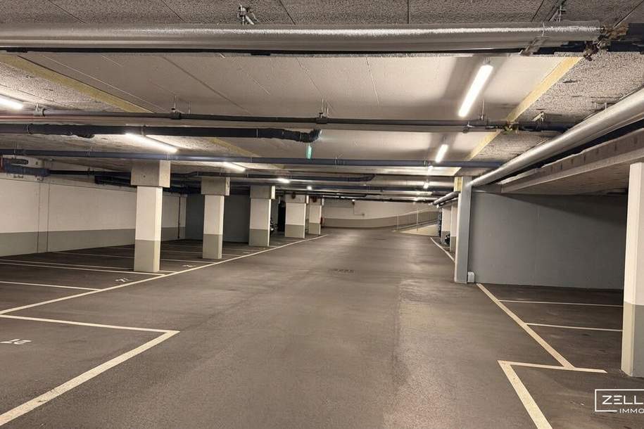 PENZING |TIEFGARAGENSTELLPLATZ NAHE U3 HÜTTELDORFER STRASSE – KOMFORTABLER ECKSTELLPLATZ | ZELLMANN IMMOBILIEN, Kleinobjekte-miete, 89,00,€, 1140 Wien 14., Penzing