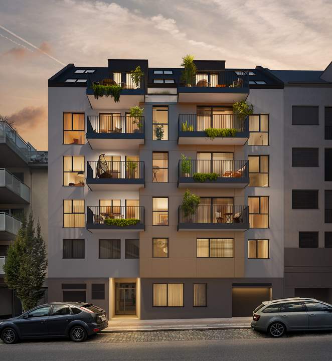 BREEZE – Attraktive Wohnqualität – 3-Zimmer-Vorsorgewohnung mit Balkon