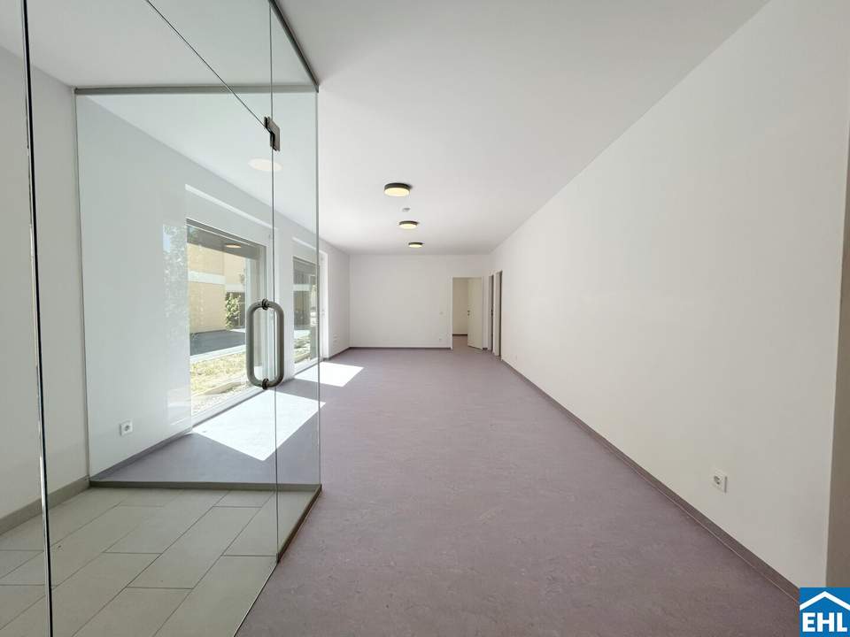 Ordination / Büro im Wohnquartier WILDGARTEN – Arbeiten in grüner Ruhelage am Rosenhügel
