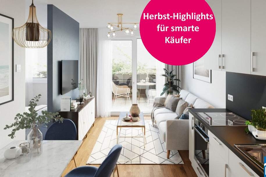 Wohnungen mit traumhafter Aussicht am Hauptbahnhof *Heiße Deals für kühle Köpfe*, Wohnung-kauf, 352.450,€, 1100 Wien 10., Favoriten