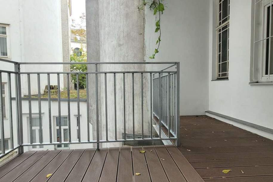 Sanierte Altbauwohnung bei der Mariahilfer Straße - 6 Zimmer + Balkon, Wohnung-miete, 3.320,67,€, 1060 Wien 6., Mariahilf