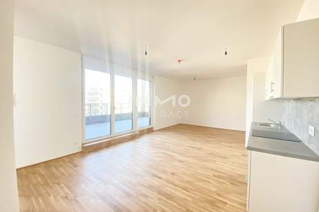 ANLAGEWOHNUNG - 2 Zimmer - TERRASSE Dachgeschoss mit Weitblick, Wohnung-kauf, 358.625,€, 1220 Wien 22., Donaustadt
