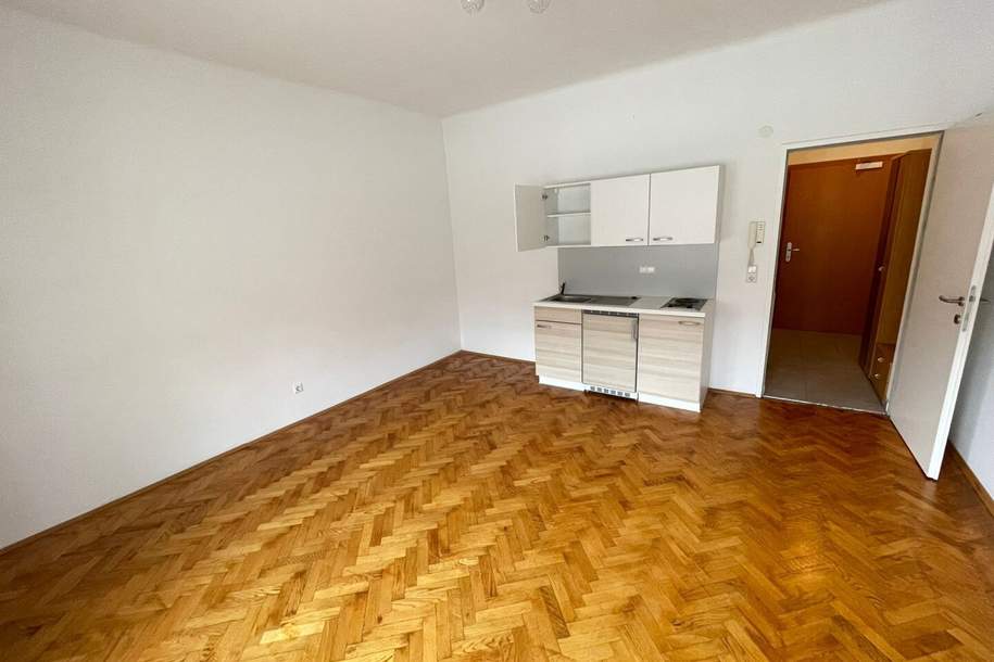 Mietwohnung mit Küchenzeile und ca. 29,60 m² in LEOBEN, Wohnung-miete, 348,57,€, 8700 Leoben