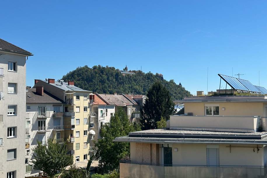 Stilvolle 3,5-Zimmer-Wohnung nahe der Mur mit traumhaftem Panoramablick, Wohnung-kauf, 299.000,€, 8020 Graz(Stadt)