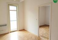 Unbefristete Miete: 2-Zimmer-Altbau mit kleinem Balkon