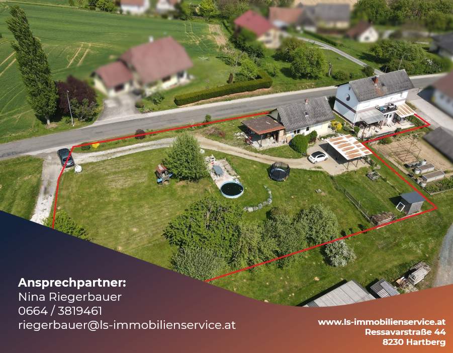 Ein ruhiger Rückzugsort mit Möglichkeiten – zwei Wohnhäuser auf großzügigem Grund