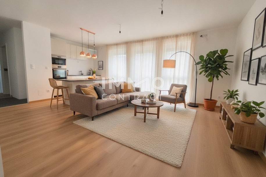 Eigentum nähe alte Donau- keine Pacht! Exklusive 3-Zimmer-Wohnung mit ca. 65 m² Dachterrasse, Wohnung-kauf, 489.000,€, 1220 Wien 22., Donaustadt