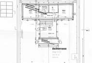 Einzigartiges Penthouse-Loft und 230m² Dachterrassen-Oase Nähe UNO-City inklusive 50m² Ausbaureserve