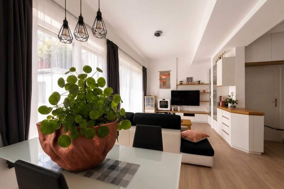 Morgensonne und klimatisierte Räume | offener Wohn-/Essbereich | U4 Hietzing und Park Schönbrunn | moderne Ausstattung, Wohnung-kauf, 349.000,€, 1140 Wien 14., Penzing