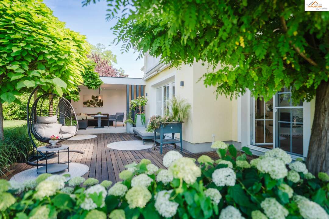 Exklusives Einfamilienhaus mit Traumgarten, Pool & modernster Ausstattung in Würflach
