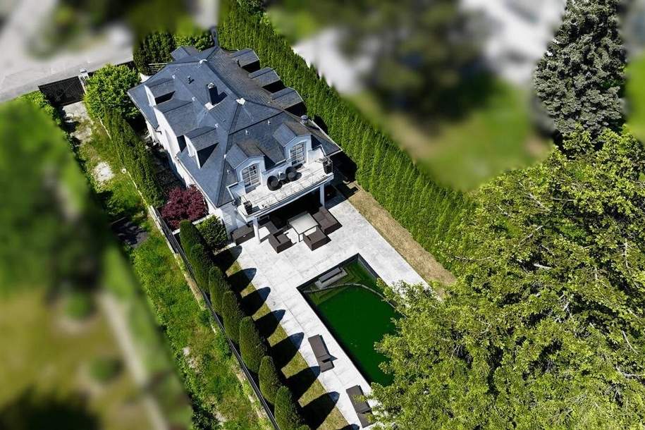TRAUMVILLA IN NEUWALDEGG mit Pool: exklusive Ausstattung I Sauna & Weinkeller I Höchste Sicherheit I 2 Garagenplätze, Haus-kauf, 2.850.000,€, 1170 Wien 17., Hernals