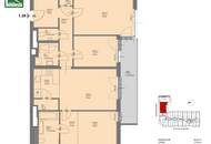 Wundervolle 3-Zimmer-Wohnung! Moderne Ausstattung und private Außenfläche - hofseitig!