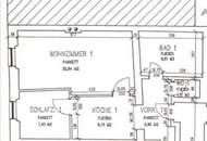 Teilweise möblierte 2-Zimmer-Wohnung mit separater Küche im Zentrum von Gleisdorf