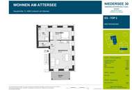 SEEBLICK - Wohnung mit Südbalkon in Unterach am Attersee