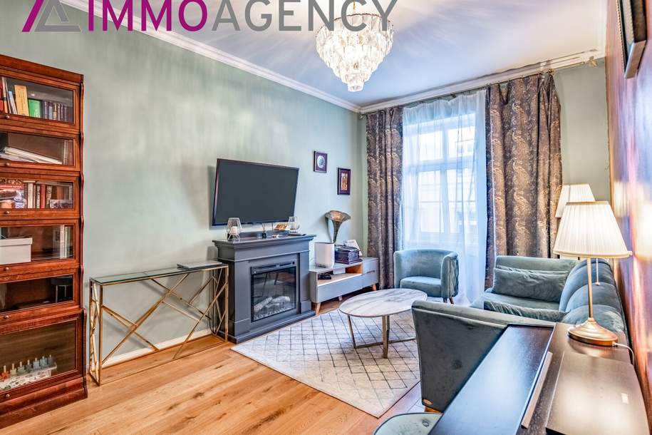 Gemütliche 3-Zimmer Altbauwohnung – ausgezeichnete Lage und Verkehrsanbindung am Praterstern, Wohnung-kauf, 490.000,€, 1020 Wien 2., Leopoldstadt