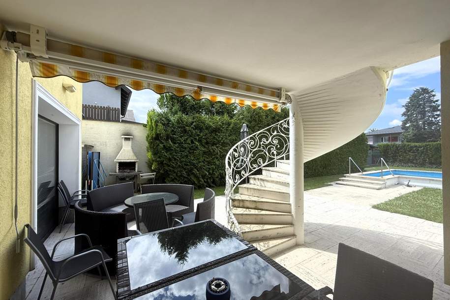 Schönes Haus/Villa mit Outdoorpool zu verkaufen // Beautiful House/villa with outdoor pool for sale //, Haus-kauf, 785.000,€, 2322 Bruck an der Leitha