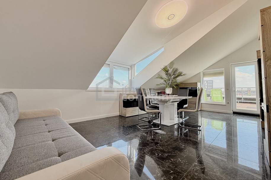 Einzigartiges Penthouse in Wiener Neustadt zu vermieten, Wohnung-miete, 1.800,00,€, 2700 Wiener Neustadt(Stadt)