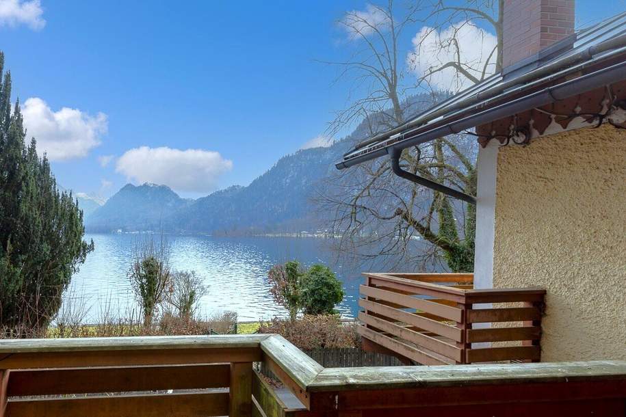 Charmante Altbauvilla mit Potenzial - direkt am Attersee mit eigenem Seegrundstück und Zweitwohnsitzwidmung, Haus-kauf, 4866 Vöcklabruck