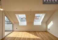 Stilvolle 2-Zimmer-Dachgeschosswohnung mit Terrasse &amp; elegantem Privatbereich