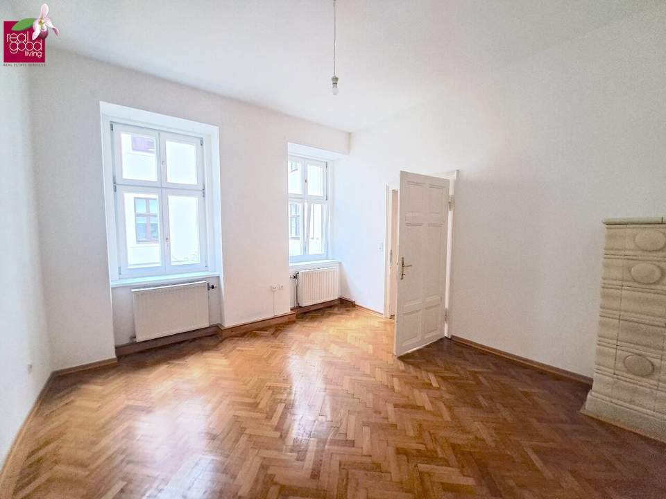 Stilvolles Büro in generalsaniertem Biedermeierhaus mit Gartenzugang – 1090 Wien
