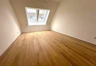 ERSTBEZUG, Salesianergasse, klimatisiertes 91 m2 Dachgeschoss mit 33 m2 Terrasse, Wohnküche, 2 Zimmer, Botschaftsviertel