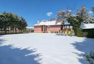 Neujahrsaktion! PROVISIONSFREI! Winterzauber In UNGARN bei der Österreichischen Grenze! Doppelgrundstück | neue Küche | Pool | Brunnen | niedrige Betriebskosten | großzügiger Garten | 2 Carports