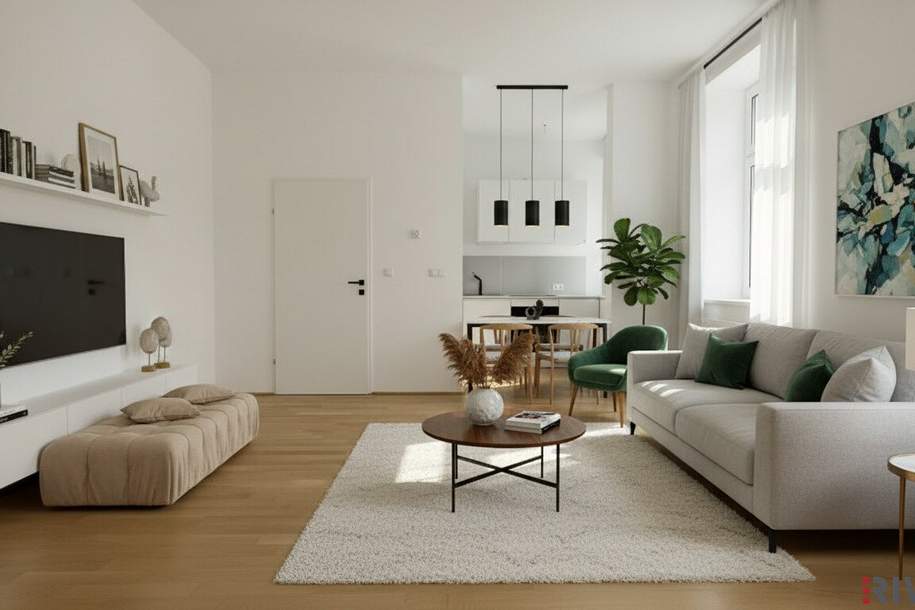 Sanierter Altbau nahe Wilherminenberg I U3 Ottakring in 3 Gehminuten I Kompakte Single Wohnung im Herzen Wiens, Wohnung-kauf, 144.900,€, 1160 Wien 16., Ottakring
